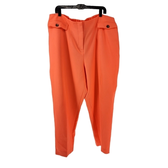 River Island Women's Plus Size Coral Cigarette Trouser - US 20 - Picture 2 of 7